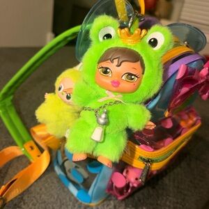 Bundle,

Bratzies Jasmin
Loungefly
Labubu

All Like New backpack used once.